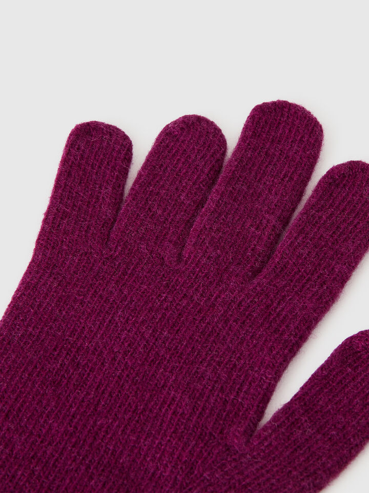 KNITTED GLOVES Women image number 2